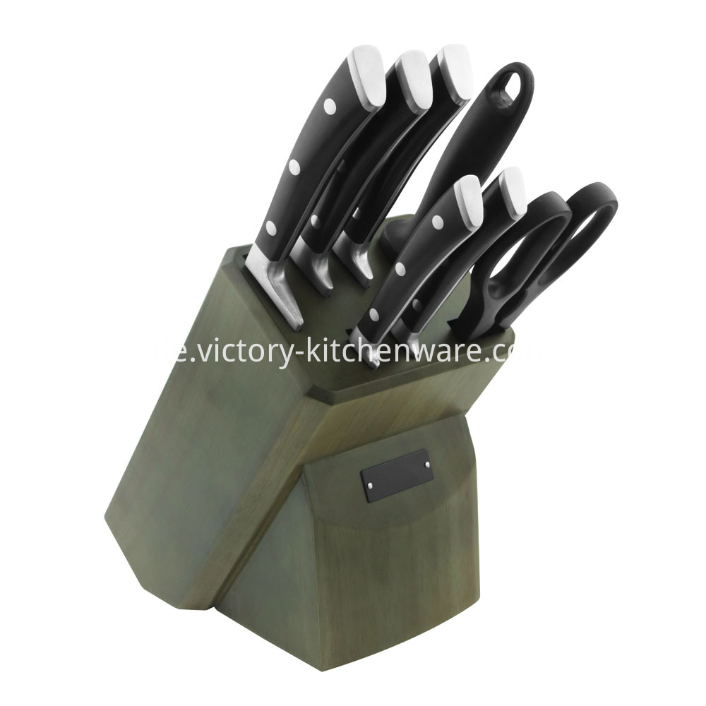 Küchenmesser mit Block Kitchen knive set with block